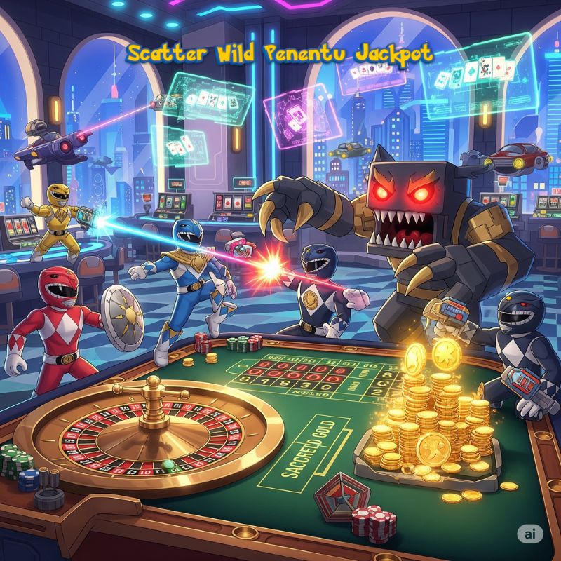 Scatter Wild Penentu Jackpot